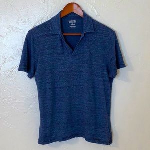 Michael kors v neck stripes polo size Small EUC
